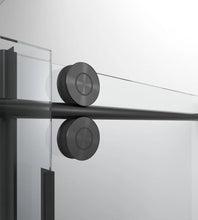 Load image into Gallery viewer, APLUS BN-MARTIN, Walk-in W 57"-66" H 78", Bathtub W 60" H 66", Framless Sliding Shower Door, 3/8" Clear Glass. BN MT Shower Door Set