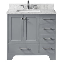Load image into Gallery viewer, APLUS CLARIETTE CL-101 series Bathroom Vanity. Cabinet & Marble Top & Sinks.