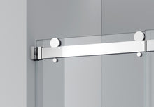 Load image into Gallery viewer, APLUS BN-BERLIN, Walk-in W 57"-66" H 76", Bathtub W 60" H 66", Framless Sliding Shower Door, 3/8" Clear Glass. BN BL Shower Door Set