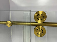 Load image into Gallery viewer, APLUS BN-MARTIN, Walk-in W 57"-66" H 78", Bathtub W 60" H 66", Framless Sliding Shower Door, 3/8" Clear Glass. BN MT Shower Door Set