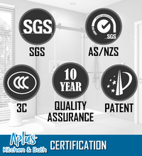 Load image into Gallery viewer, APLUS MOOPRY-D 57~60 in. W x 78 in. H, Framed Sliding Shower Door, 5/16" Clear Glass. MP-D Shower Door Set