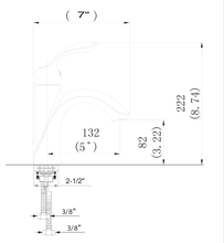 Load image into Gallery viewer, B101 - Bath Faucet - Brushed Nickel