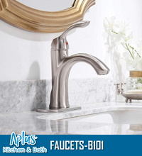 Load image into Gallery viewer, B101 - Bath Faucet - Brushed Nickel