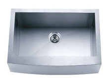 Load image into Gallery viewer, EFS3322 - Kitchen Stainless Steel Sink - Single Bowl - Front Mount - Handmade - Farmer Sink