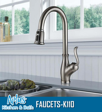 Load image into Gallery viewer, K110 - Kitchen Faucet - Brushed Nickel