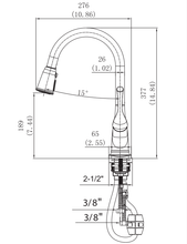 Load image into Gallery viewer, K123 - Kitchen Faucet - Brushed Nickel