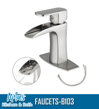 Load image into Gallery viewer, B103 - Bath Faucet - Brushed Nickel
