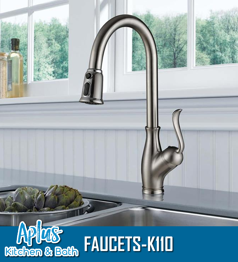 K110 - Kitchen Faucet - Brushed Nickel